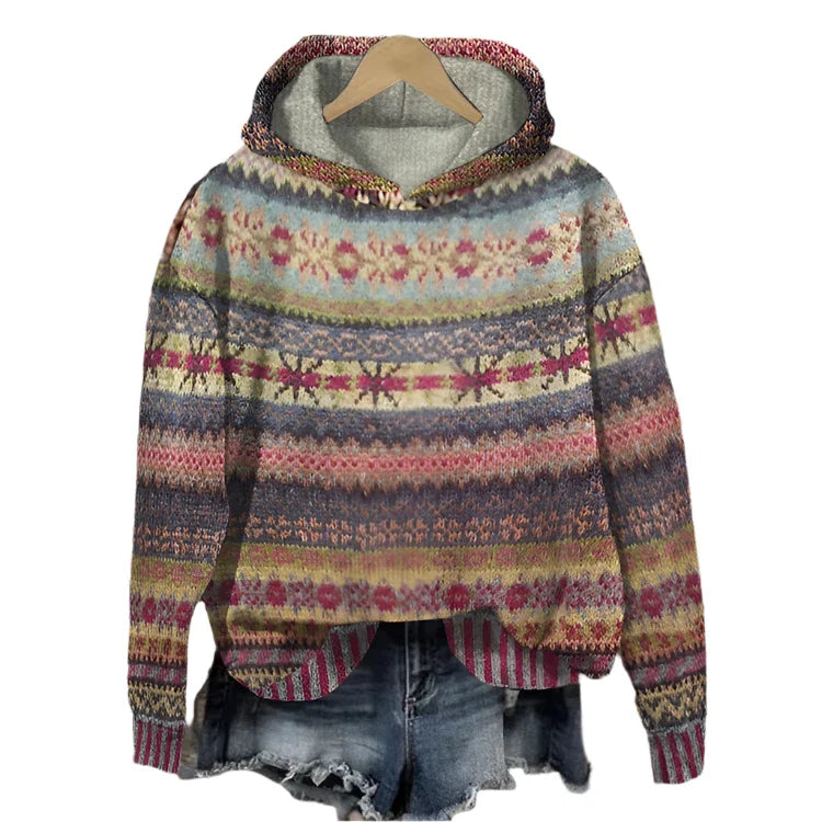 PAOLA® | Stylish Ethnic Hoodie