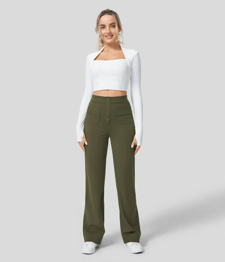 ELSA® | Elastic High-Waisted Pants