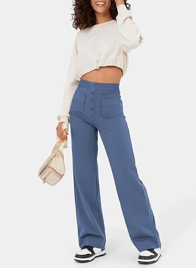 ELSA® | Elastic High-Waisted Pants